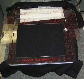 Top Center Design Alignment Instructions for Heat Press